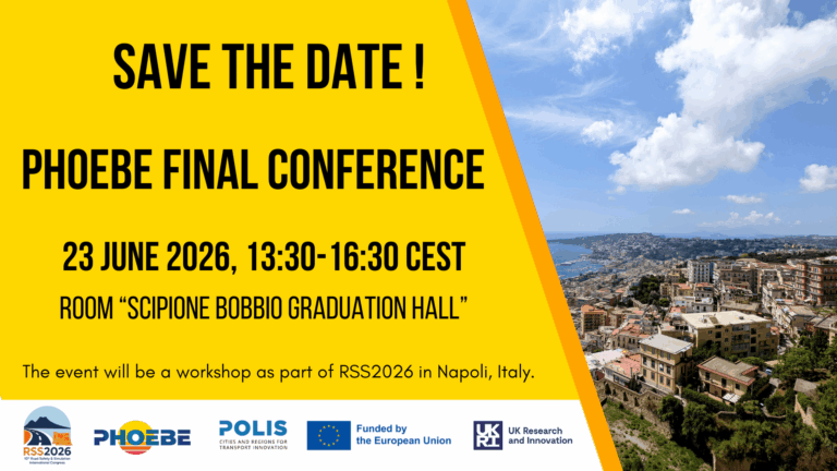 Save the Date: PHOEBE Final Conference